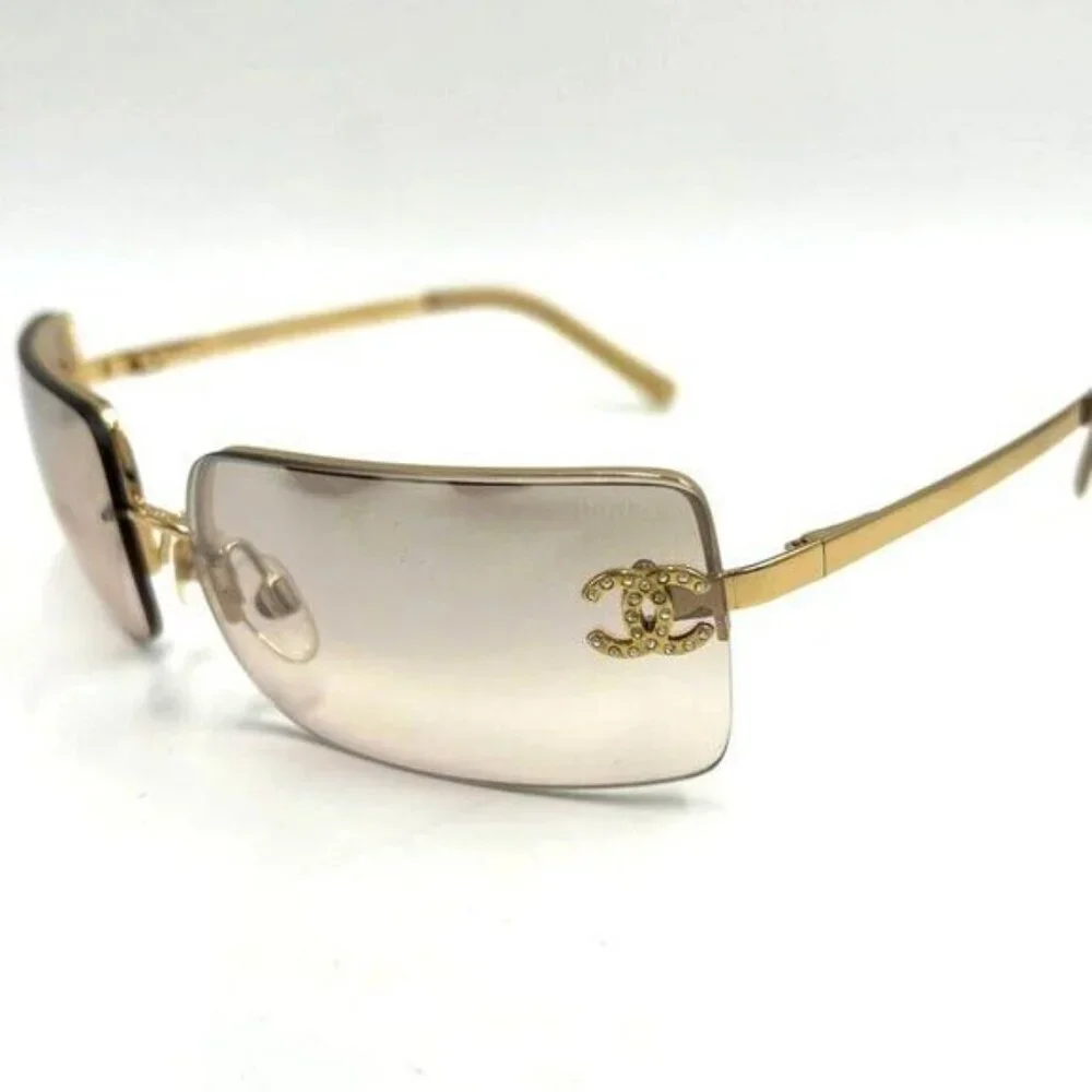 小物 CHANEL sunglasses coco mark y2k gold CHANEL | Accessories | Rare Chanel Vintage Sunglasses Rhinestone